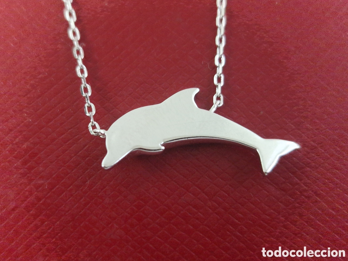 Joyeria: GARGANTILLA CON DELFIN EN PLATA DE LEY - Foto 5