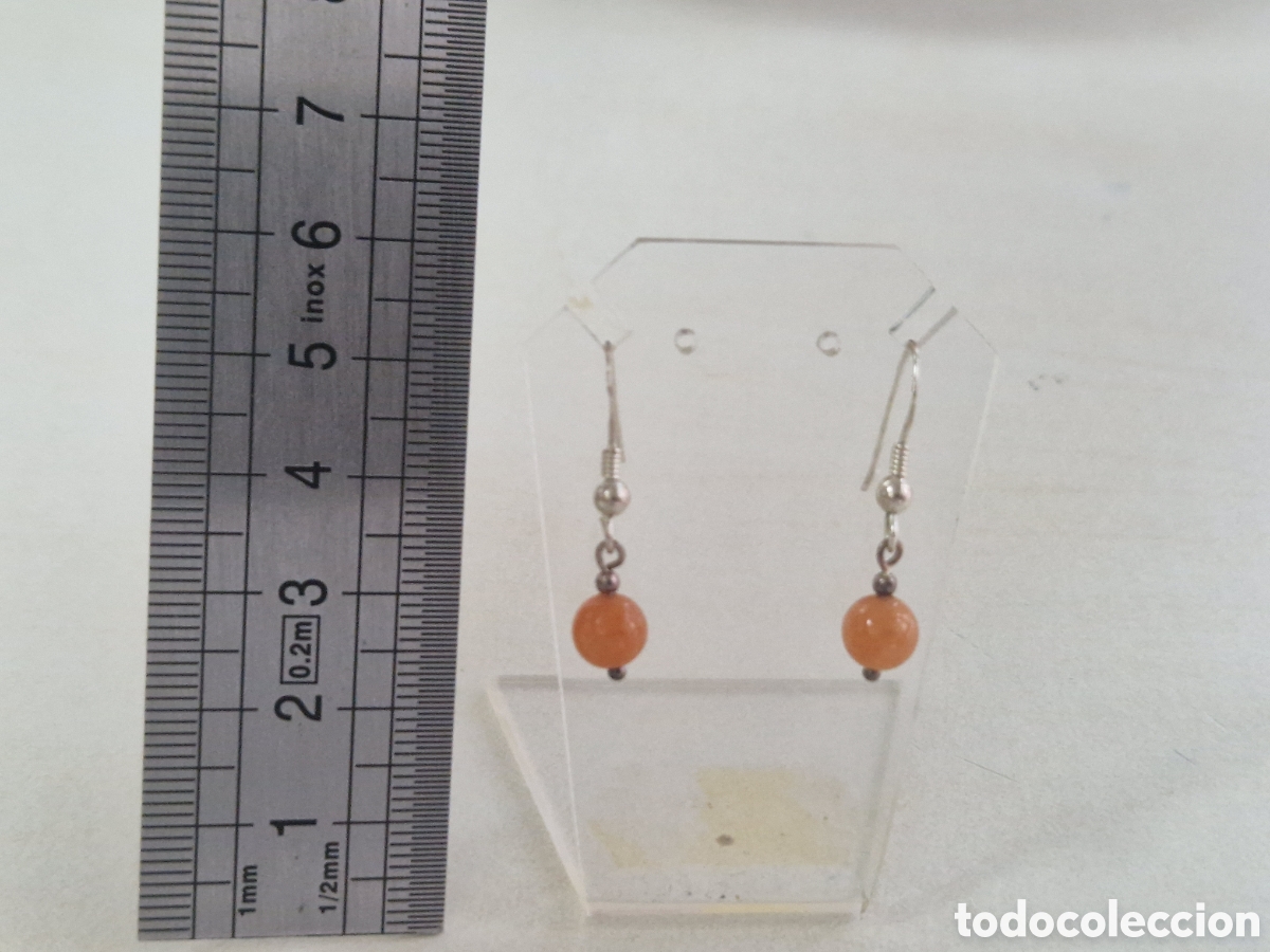 Joyeria: PENDIENTES PLATA Y CORAL - Foto 3