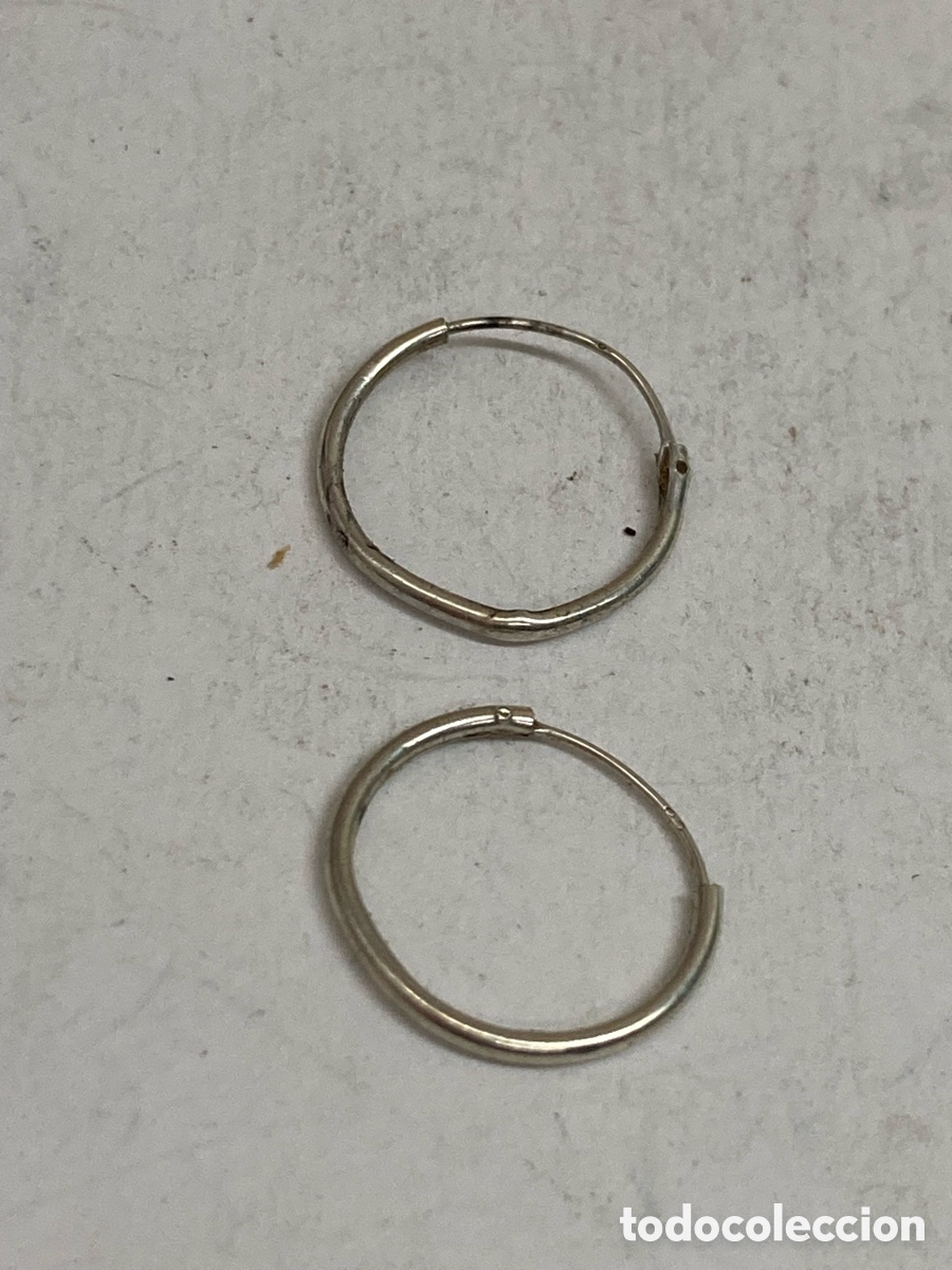 Joyeria: Pendientes de plata P - Foto 1