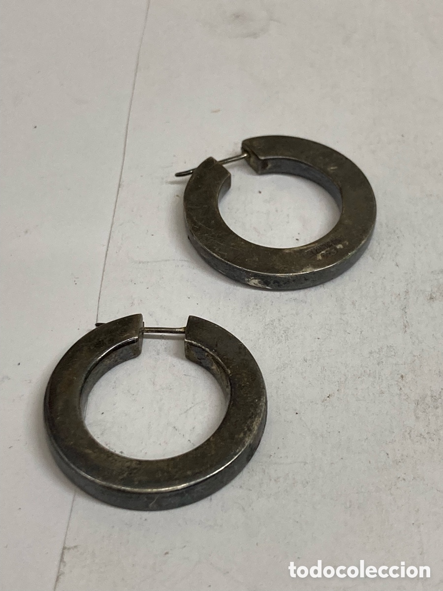 Joyeria: Pendientes de plata P221 - Foto 1