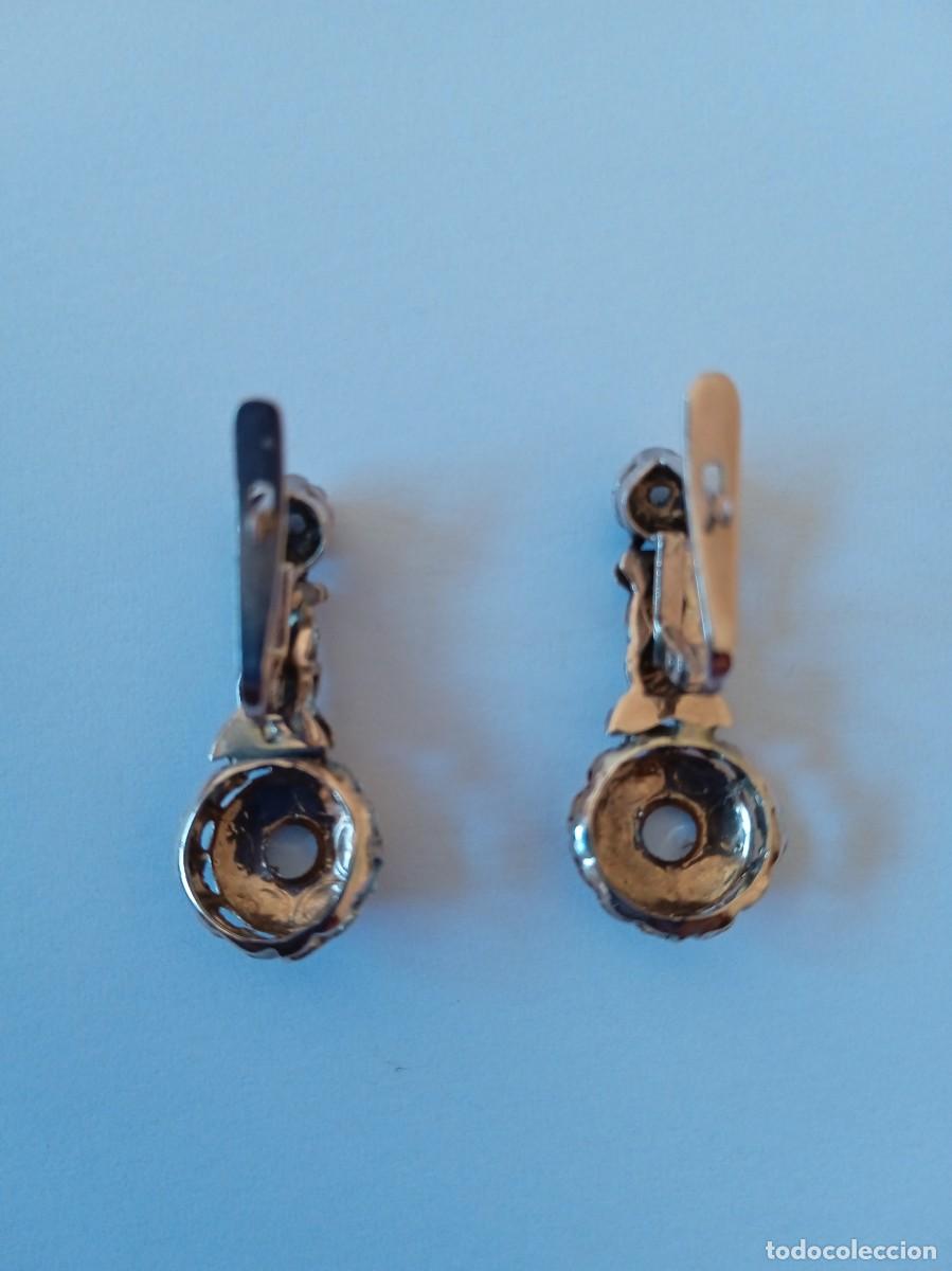 Joyeria: Pendientes antiguos de oro - Foto 2