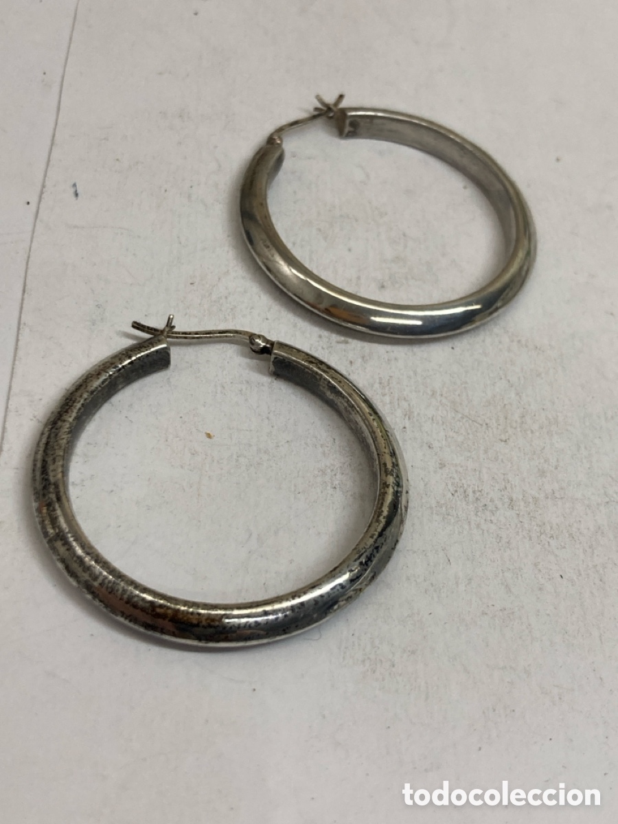 Joyeria: Pendientes de plata P221 - Foto 1