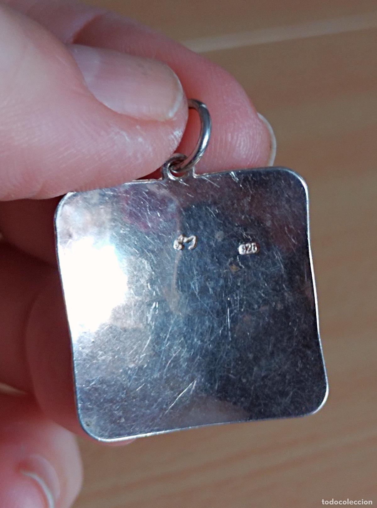 Joyeria: Colgante, plata de ley contrastada, con dibujos. - Foto 4