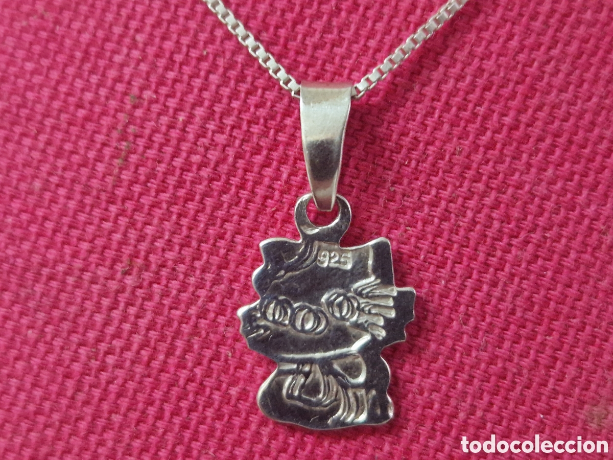 Joyeria: COLGANTE GATO Y CADENA EN PLATA - Foto 5