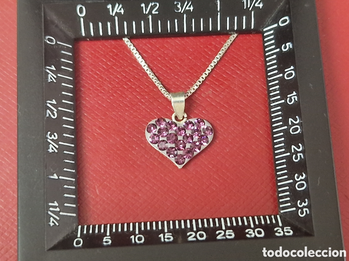 Joyeria: COLGANTE Y CADENA EN PLATA - Foto 3