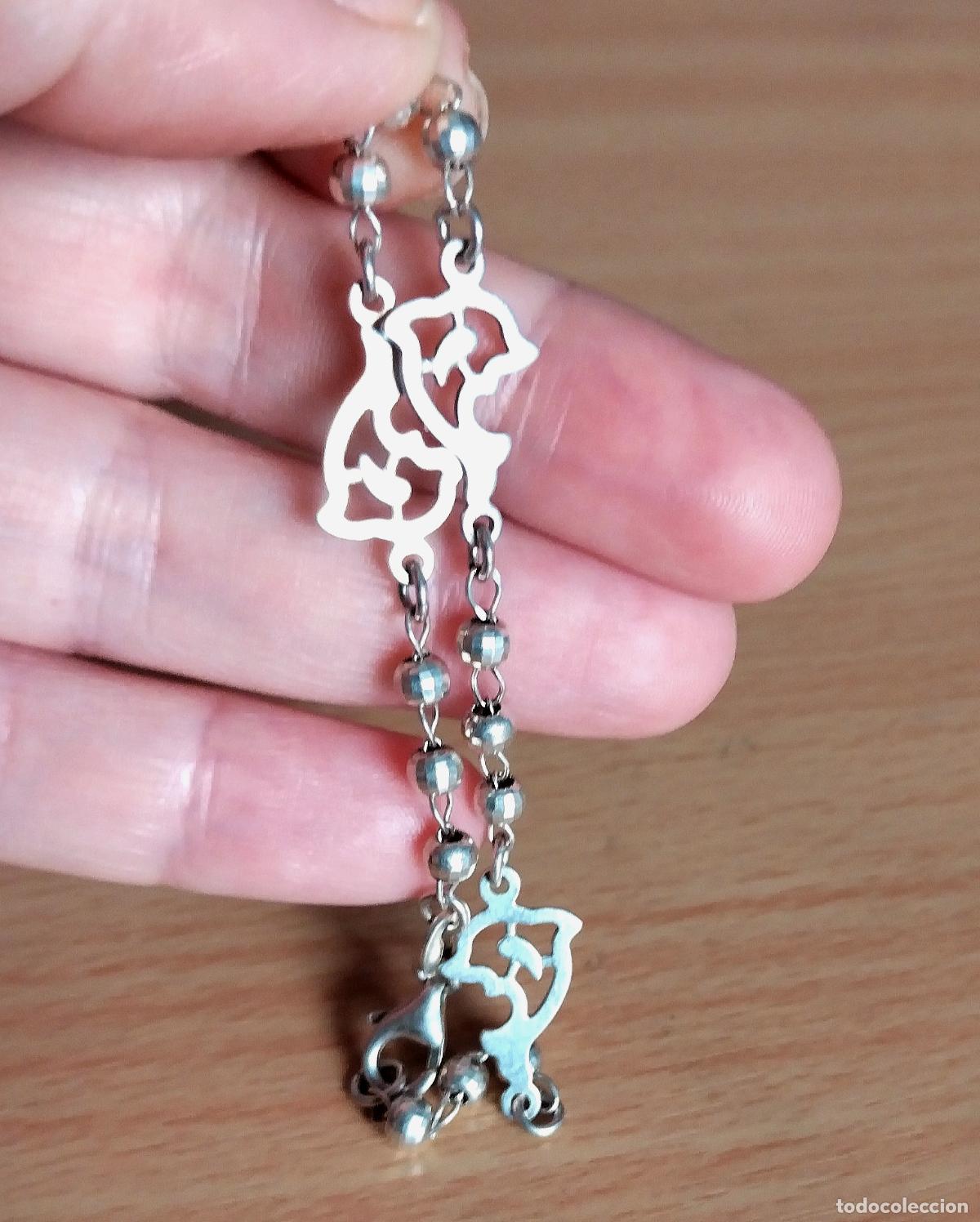 Joyeria: Pulsera de plata de ley con contrastes. - Foto 3