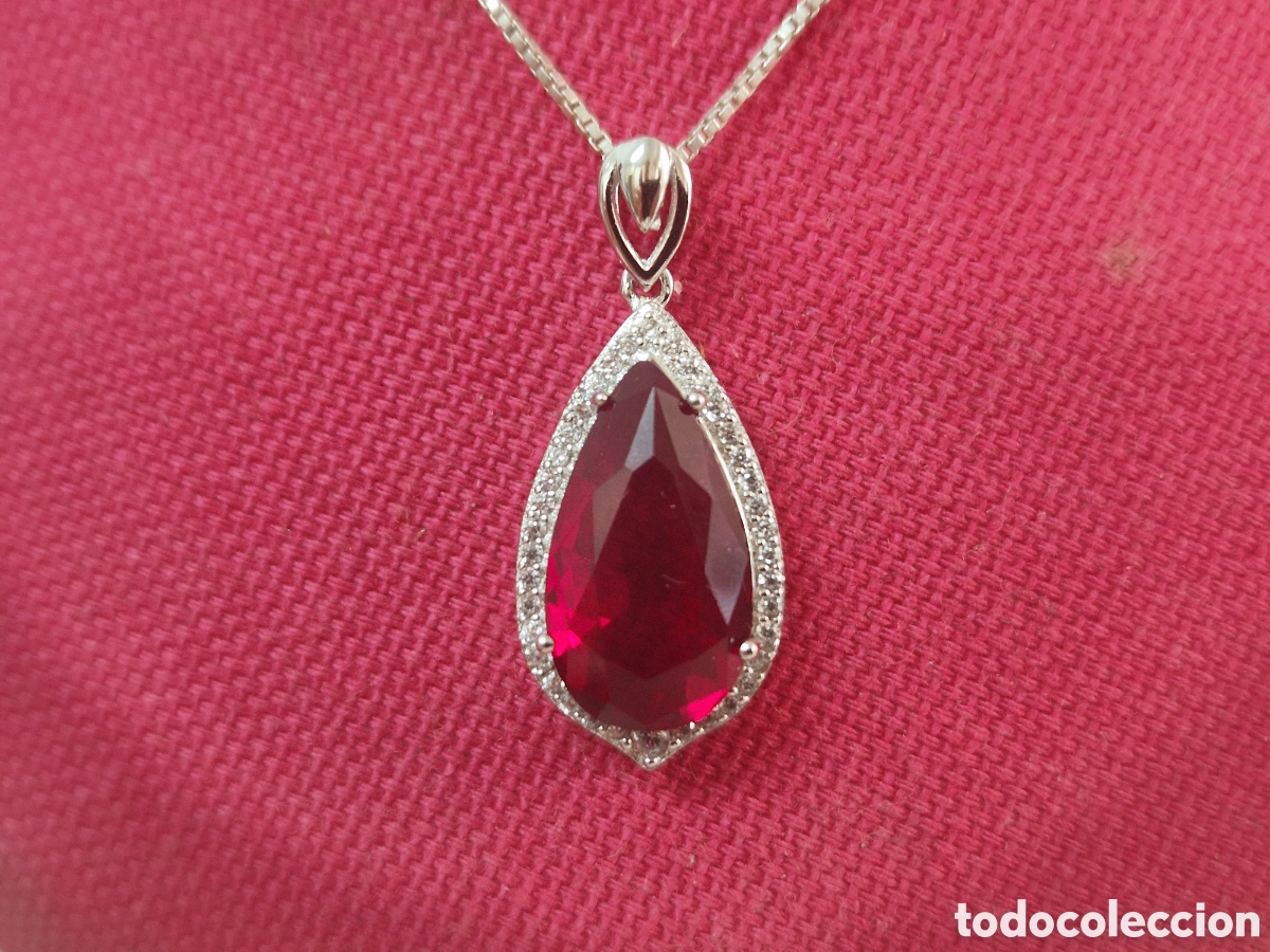 Joyeria: COLGANTE Y CADENA EN PLATA DE LEY - Foto 2