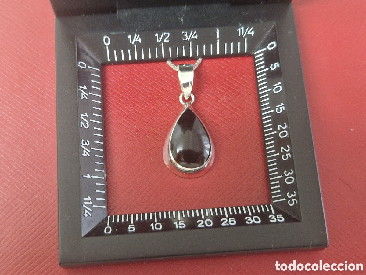 Joyeria: COLGANTE PLATA Y ONIX CON CADENA EN PLATA - Foto 4