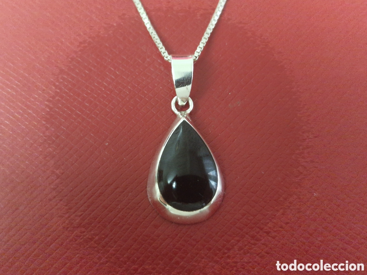 Joyeria: COLGANTE PLATA Y ONIX CON CADENA EN PLATA - Foto 5