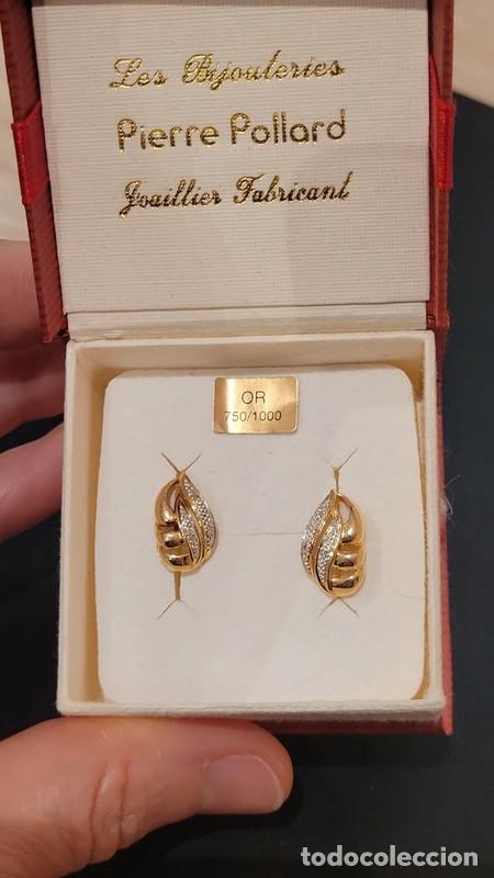 Joyeria: Pendientes en oro de ley y puntas de diamantes - Foto 14