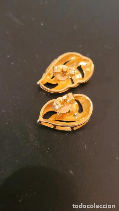 Joyeria: Pendientes en oro de ley y puntas de diamantes - Foto 16