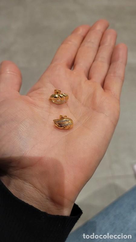 Joyeria: Pendientes en oro de ley y puntas de diamantes - Foto 19