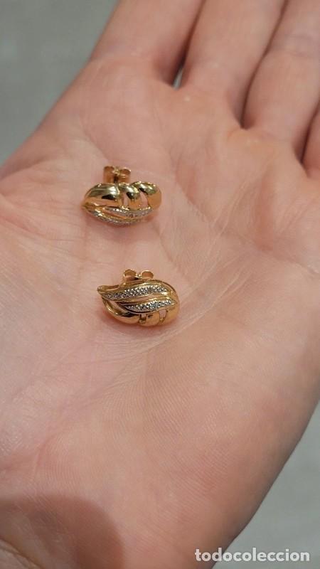 Joyeria: Pendientes en oro de ley y puntas de diamantes - Foto 20