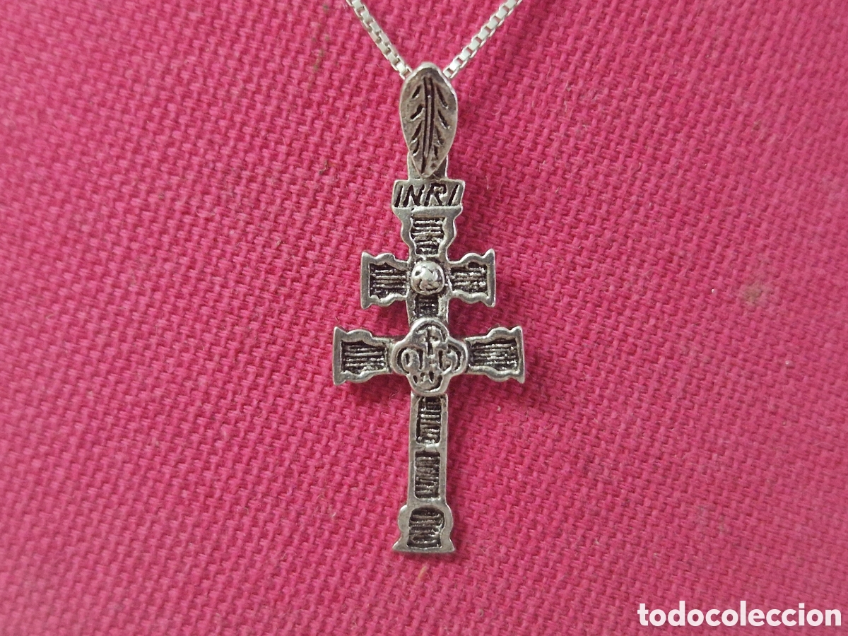 Joyeria: CRUZ Y CADENA EN PLATA DE LEY - Foto 1