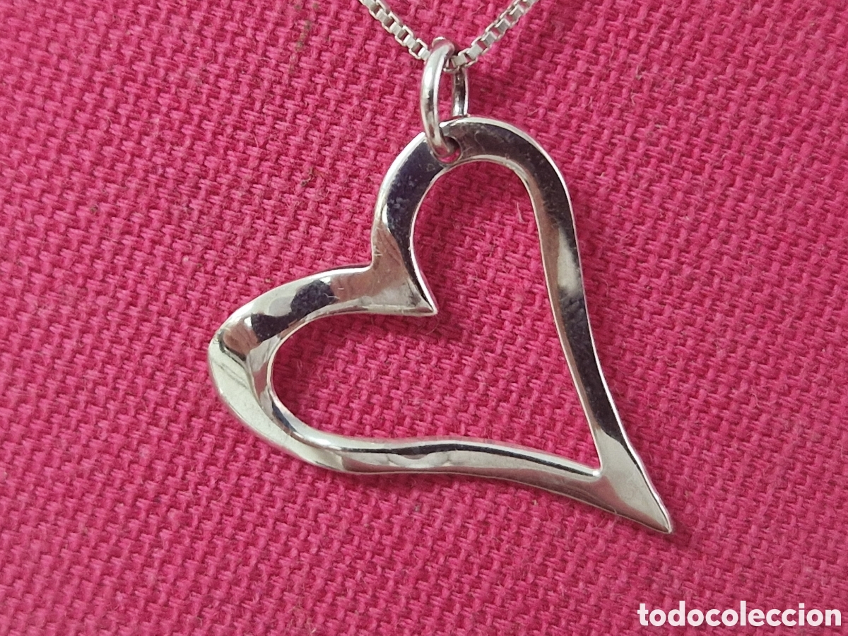 Joyeria: COLGANTE PLATA CORAZON CN CADENA EN PLATA - Foto 3