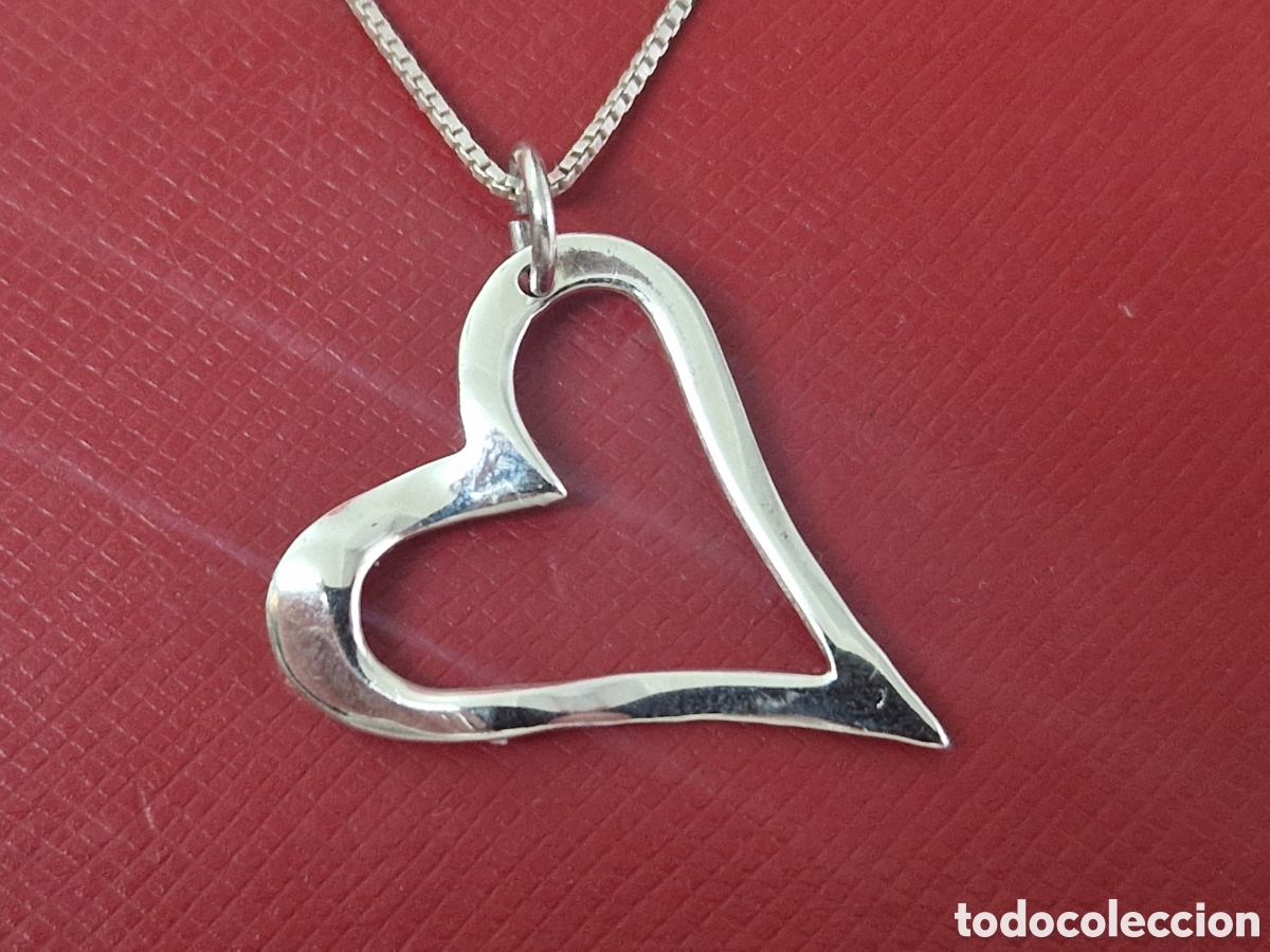 Joyeria: COLGANTE PLATA CORAZON CN CADENA EN PLATA - Foto 5