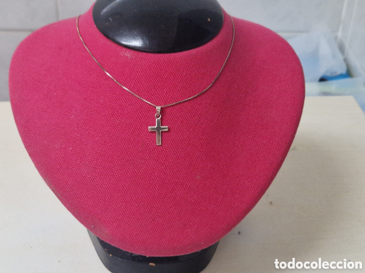 Joyeria: CRUZ Y CADENA EN PLATA DE LEY - Foto 4