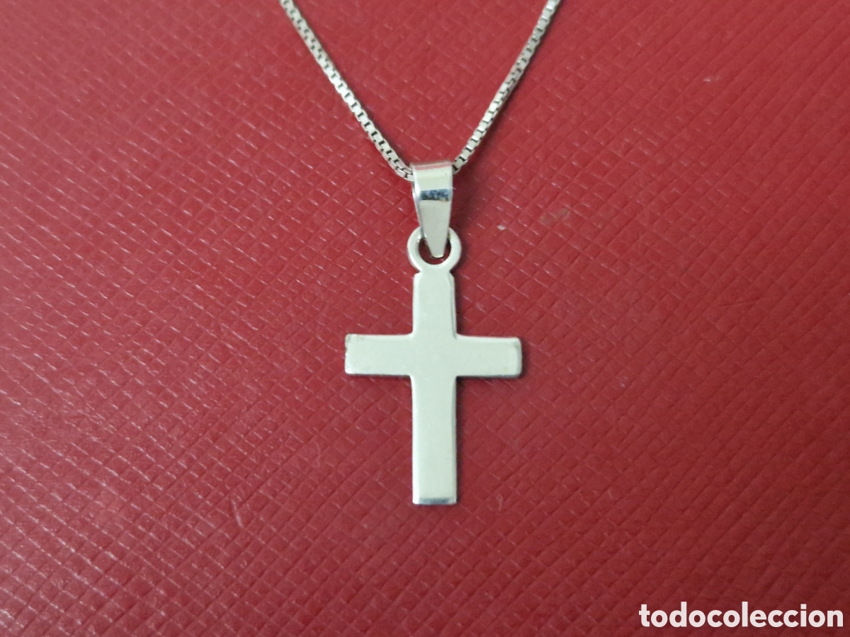 Joyeria: CRUZ Y CADENA EN PLATA DE LEY - Foto 6
