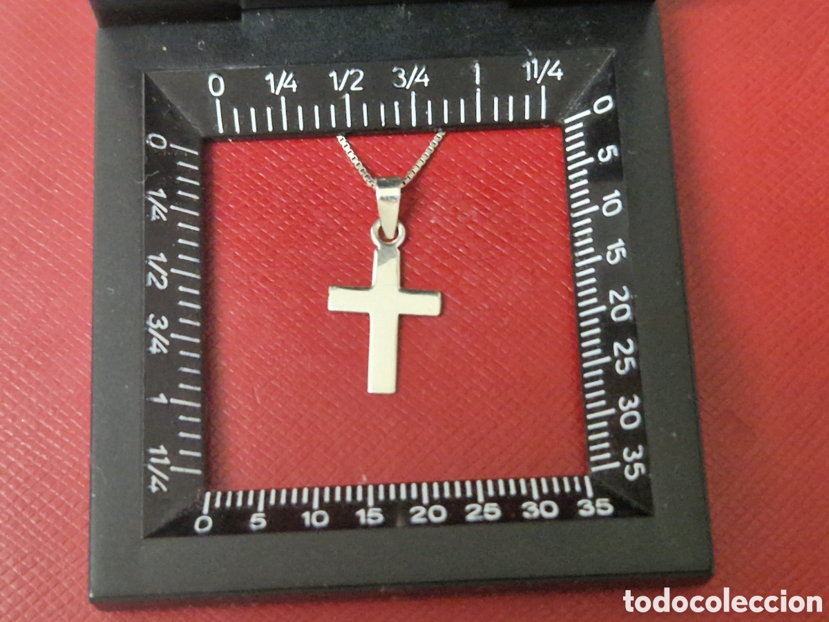 Joyeria: CRUZ Y CADENA EN PLATA DE LEY - Foto 7