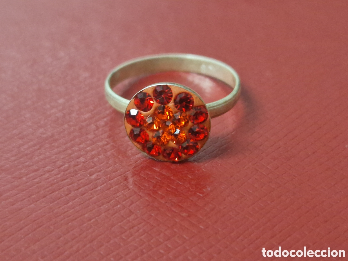 Joyeria: ANILLO DE PLATA Y CRISTALES ROJOS PARA NI&Ntilde;O - Foto 2