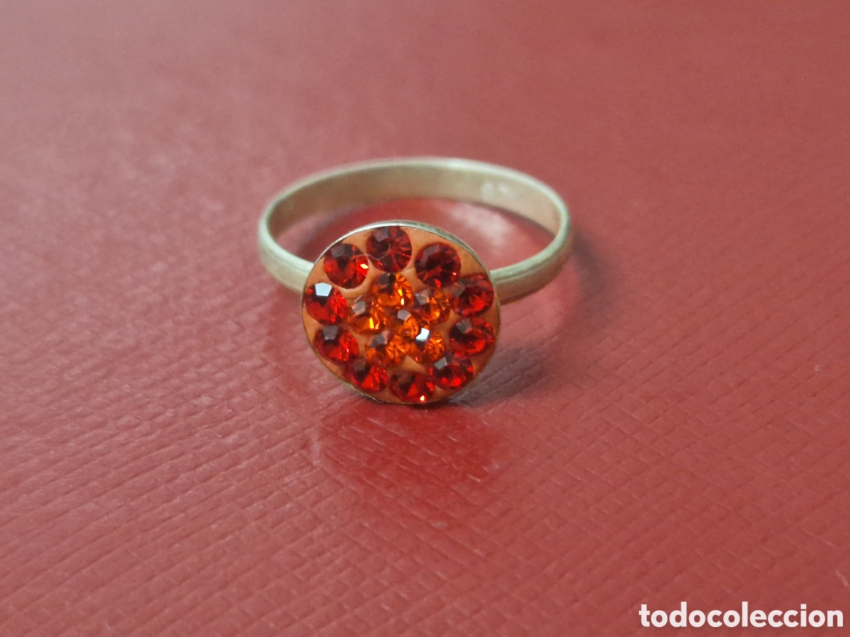 Joyeria: ANILLO DE PLATA Y CRISTALES ROJOS PARA NI&Ntilde;O - Foto 5