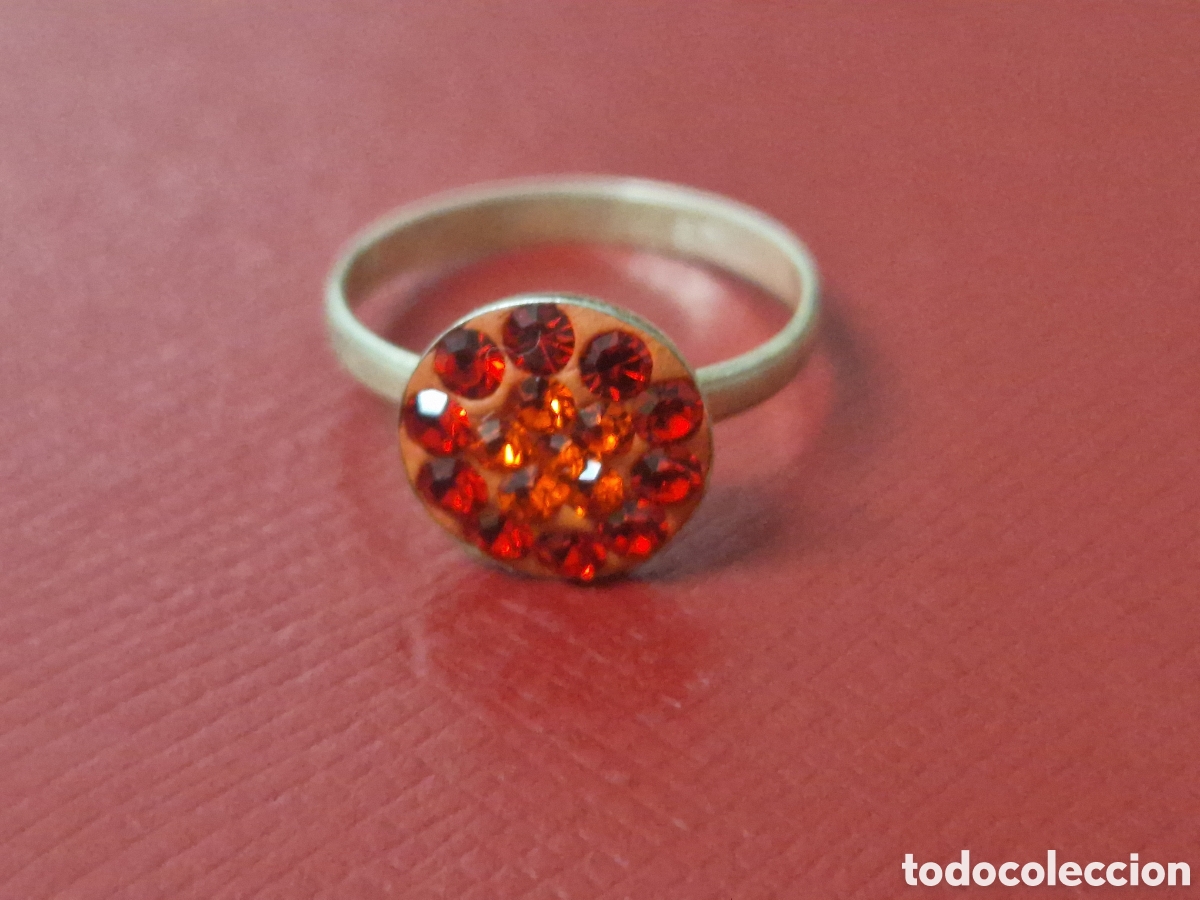 Joyeria: ANILLO DE PLATA Y CRISTALES ROJOS PARA NI&Ntilde;O - Foto 1
