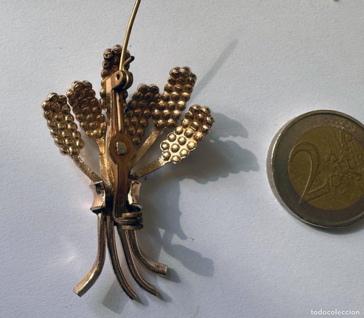 Joyeria: Broche vintage espigas - Foto 3