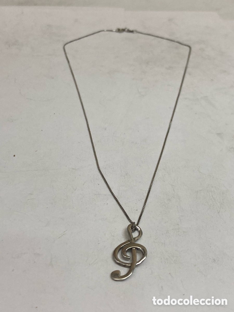 Joyeria: Cadena y colgante de plata CC131 - Foto 1