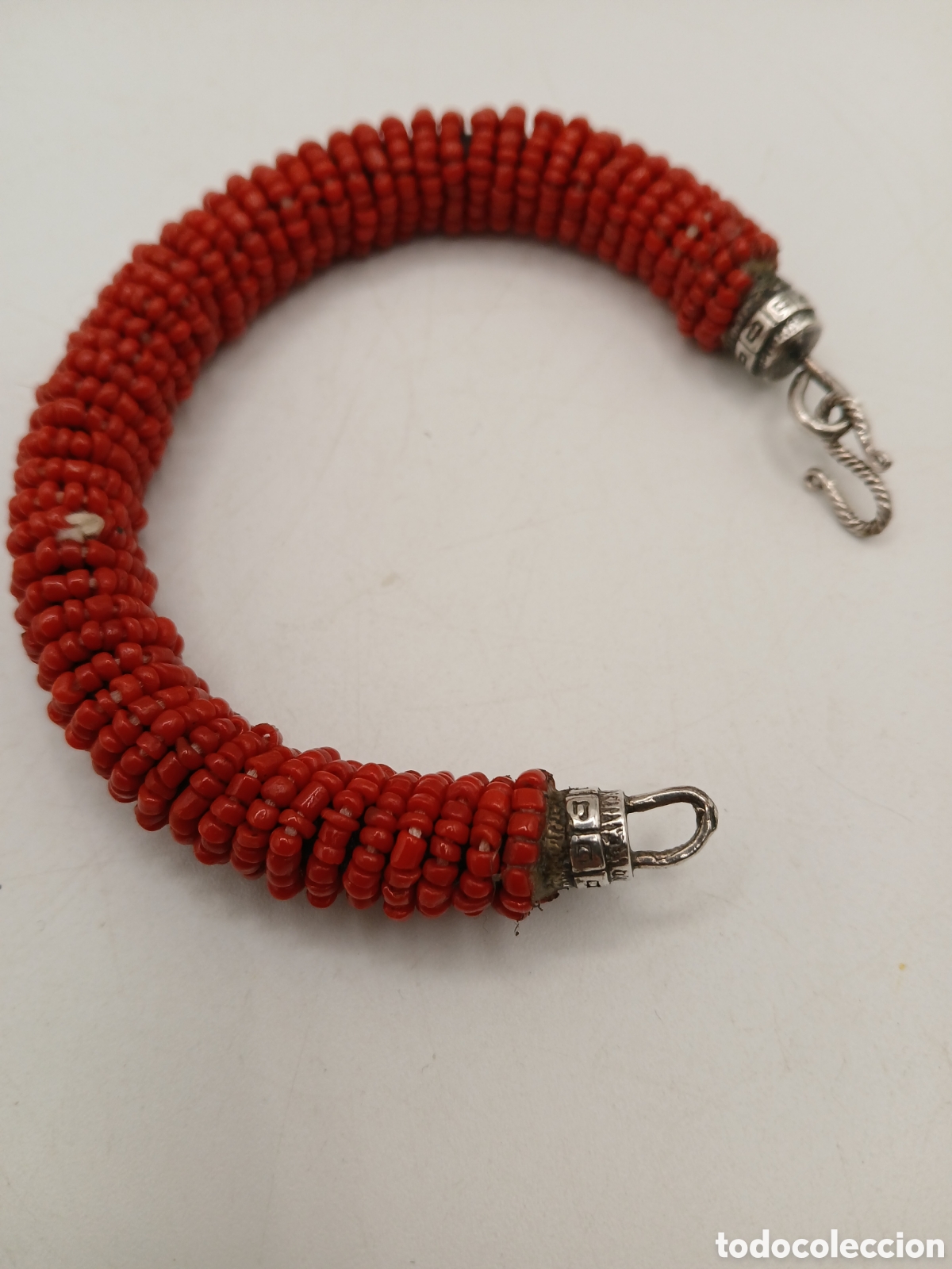 Joyeria: Pulsera plata 925mls y coral rojo - Foto 4