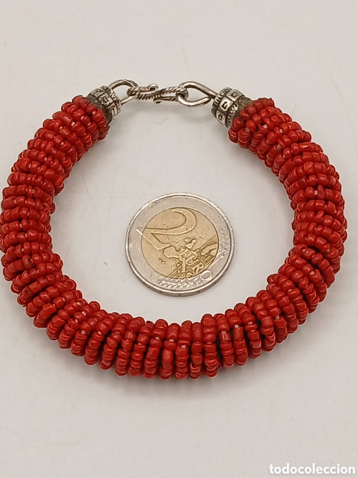 Joyeria: Pulsera plata 925mls y coral rojo - Foto 2