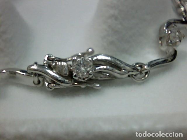 Joyeria: pulsera oro 18 kts y diamantes - Foto 3