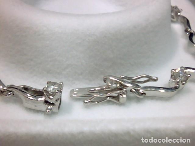 Joyeria: pulsera oro 18 kts y diamantes - Foto 4