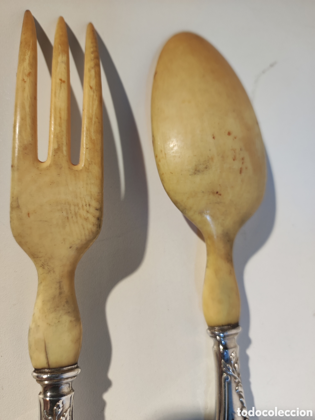 Joyeria: Cuchar&oacute;n y trinchero de servir, plata - Foto 8