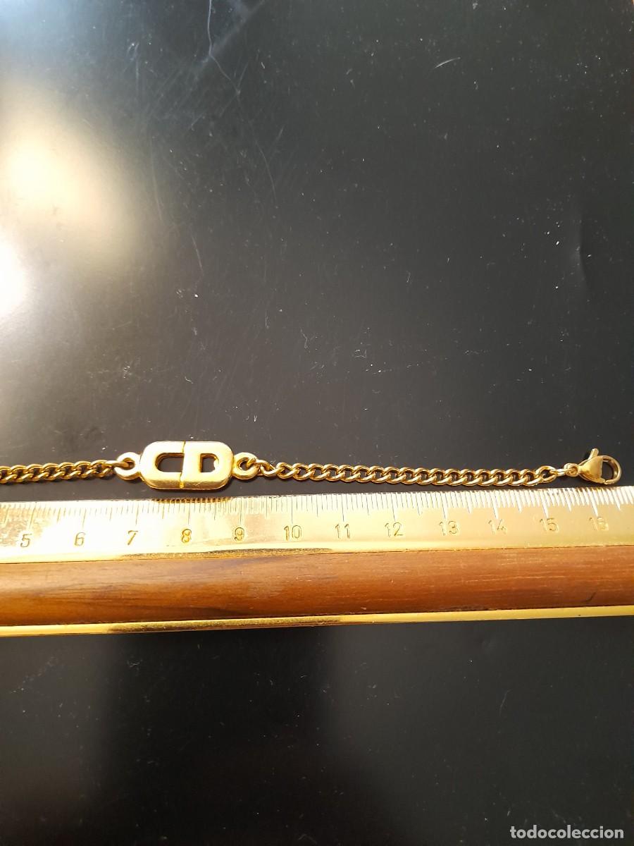 Joyeria: Pulsera de Christian Dior dorada - Foto 1