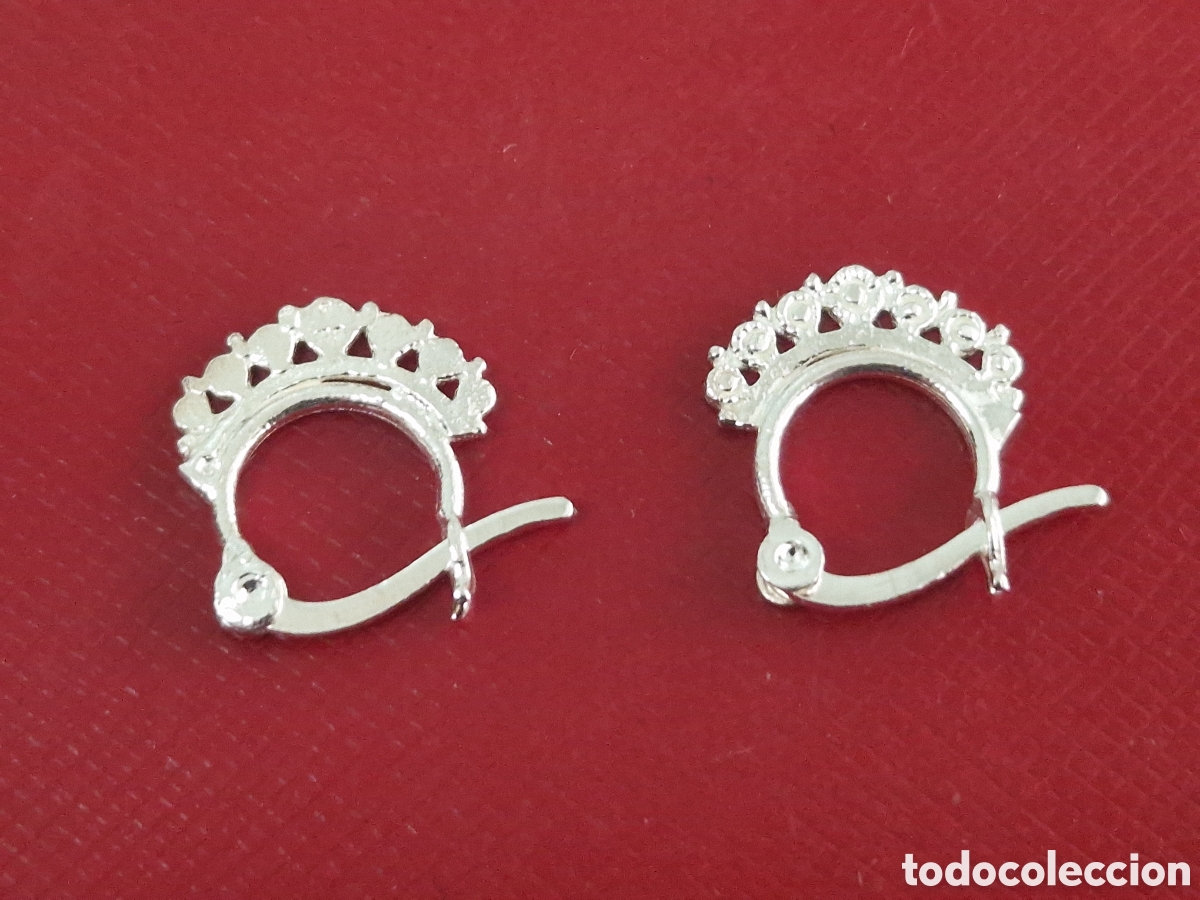 Joyeria: PENDIENTES PLATA RODIADA NUEVOS - Foto 3