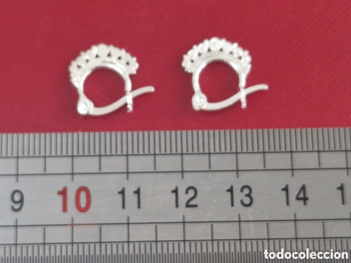Joyeria: PENDIENTES PLATA RODIADA NUEVOS - Foto 4