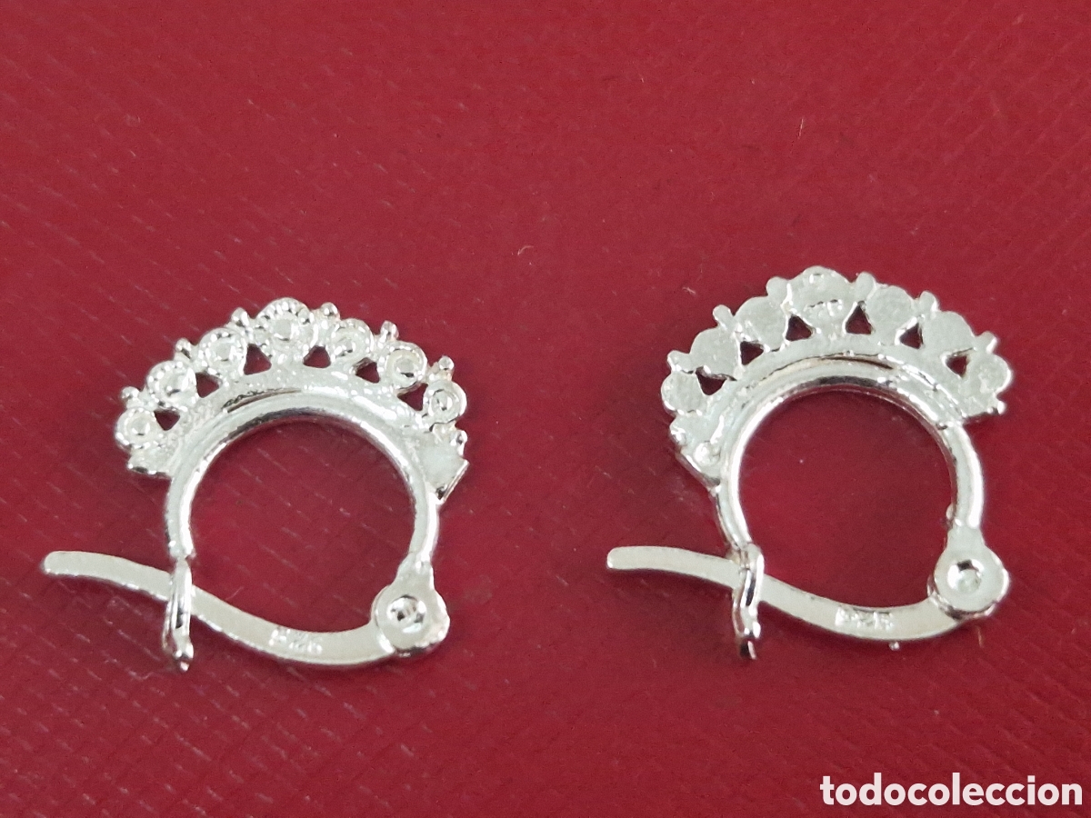 Joyeria: PENDIENTES PLATA RODIADA NUEVOS - Foto 5