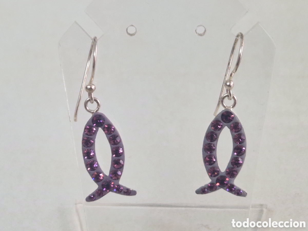 Joyeria: PENDIENTES PLATA Y CRISTALES - Foto 2