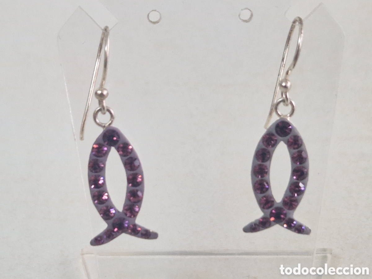 Joyeria: PENDIENTES PLATA Y CRISTALES - Foto 4