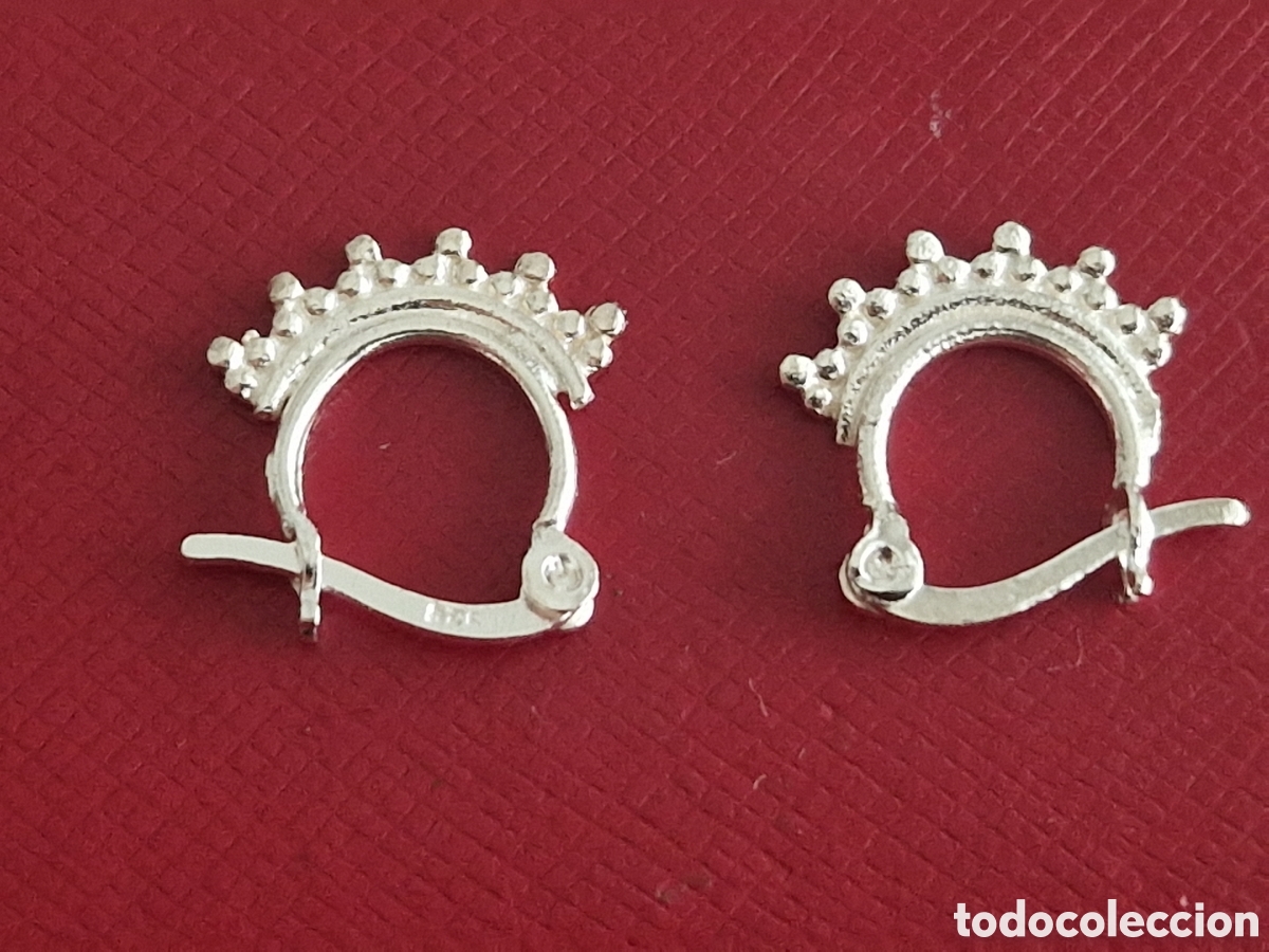 Joyeria: PENDIENTES PLATA RODIADA NUEVOS - Foto 4
