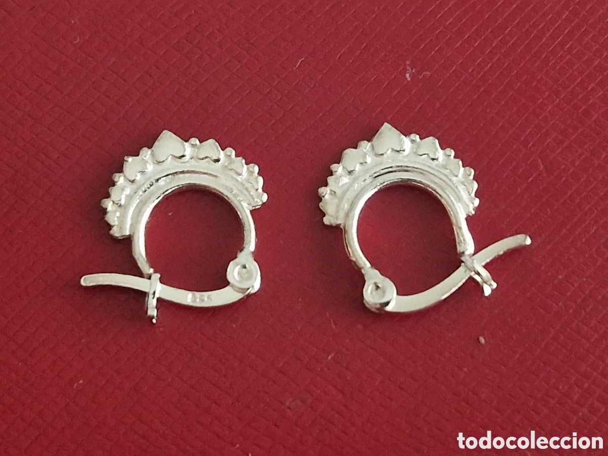 Joyeria: PENDIENTES PLATA RODIADA NUEVOS - Foto 2