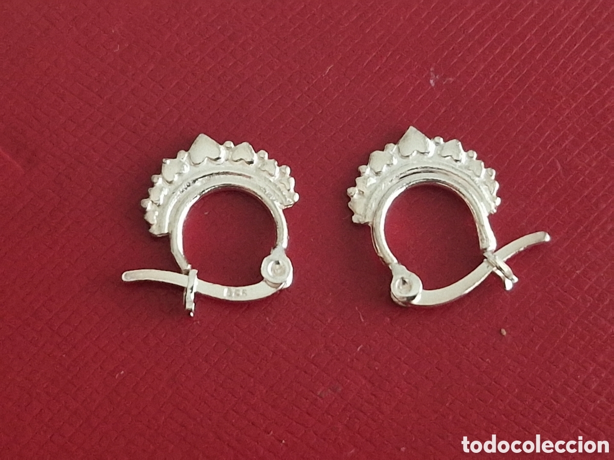 Joyeria: PENDIENTES PLATA RODIADA NUEVOS - Foto 3