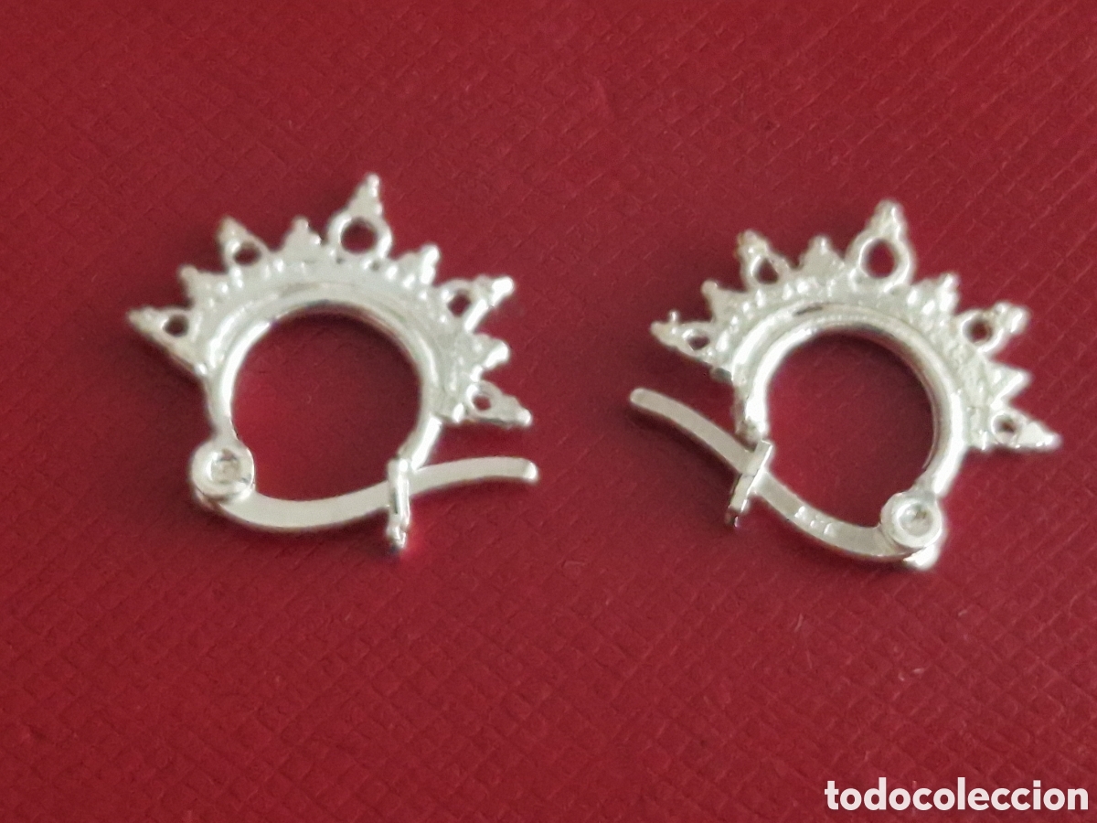 Joyeria: PENDIENTES PLATA RODIASA NUEVOS - Foto 2