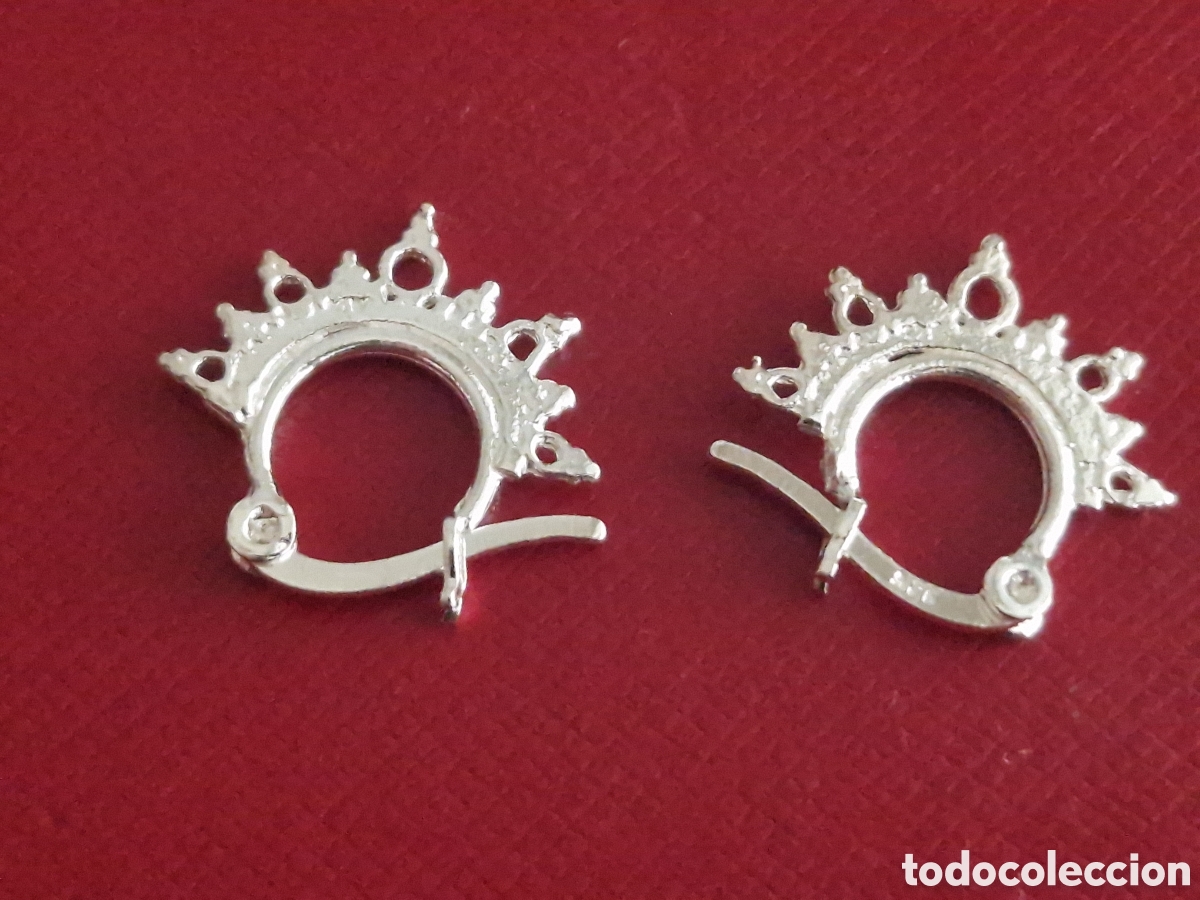 Joyeria: PENDIENTES PLATA RODIASA NUEVOS - Foto 3
