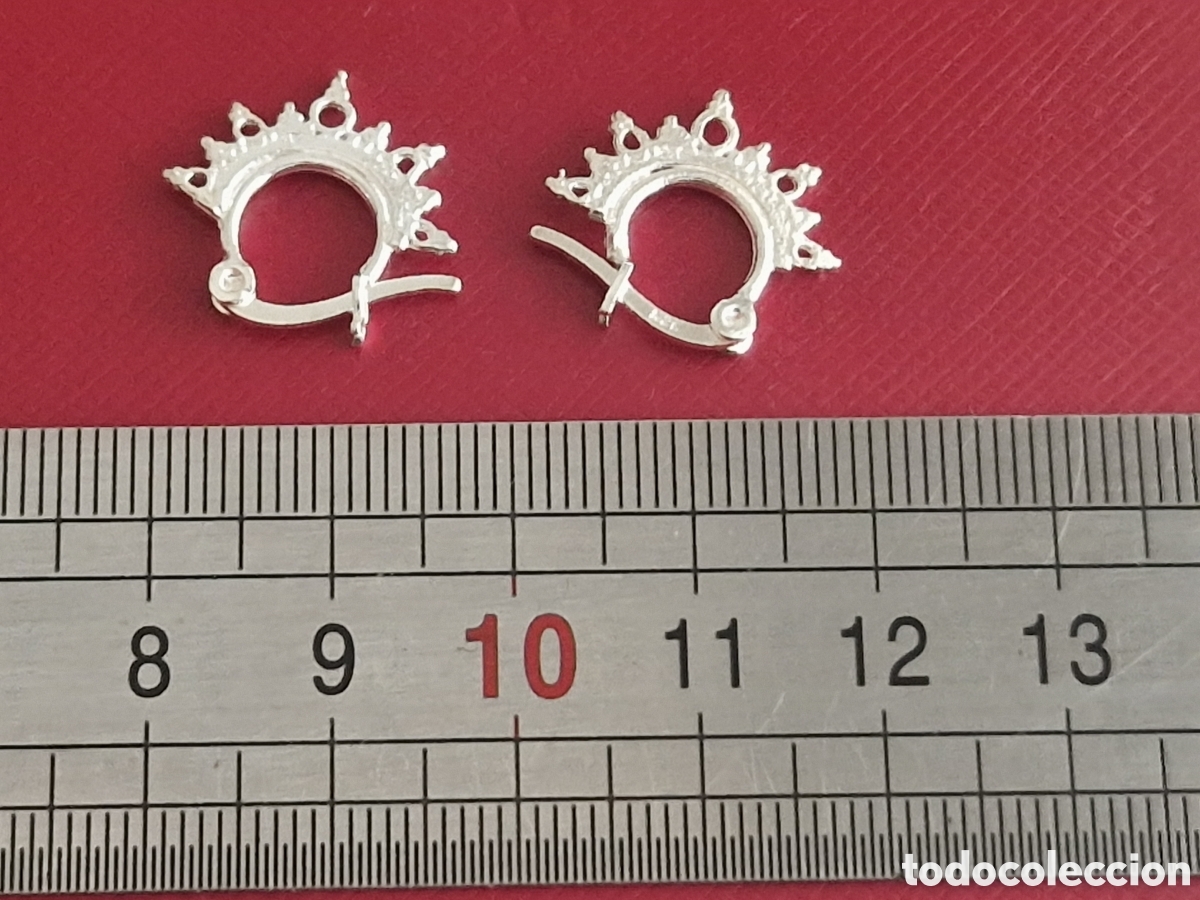 Joyeria: PENDIENTES PLATA RODIASA NUEVOS - Foto 4