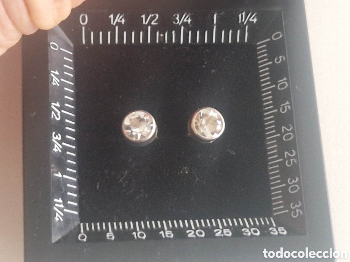 Joyeria: PENDIENTES PLATA Y CIRCONITAS NUEVOS - Foto 3