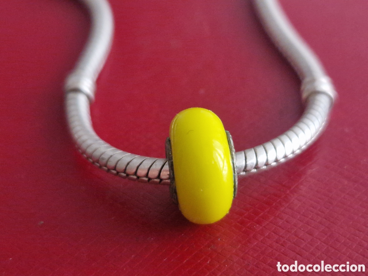 Joyeria: CHARM EN PLATA DE LEY Y CRISTAL AMARILLO - Foto 1