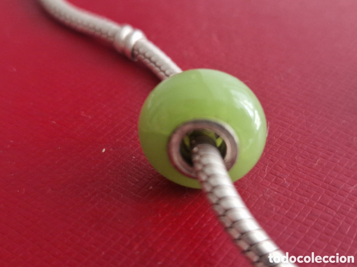 Joyeria: CHARM EN PLATA DE LEY Y CRISTAL VERDE - Foto 3