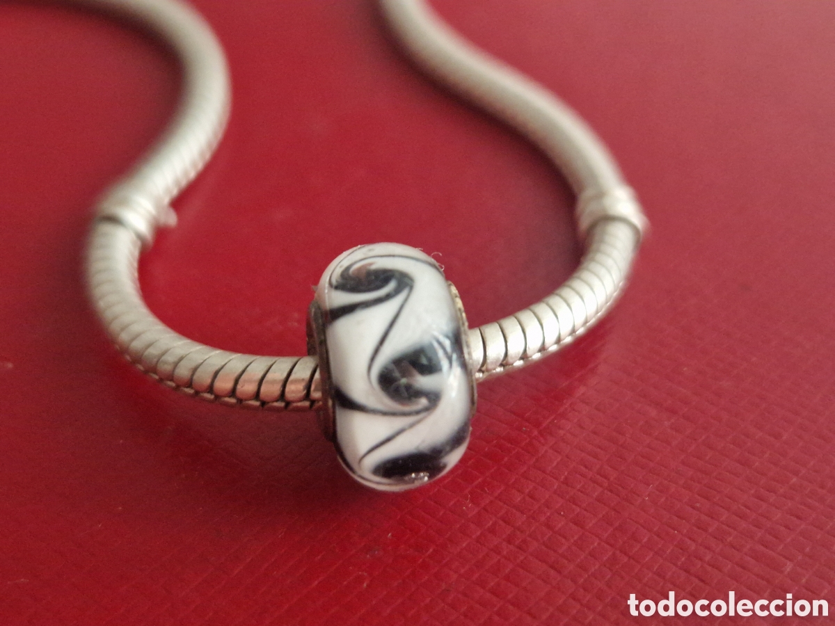 Joyeria: BONITO CHARM EN PLATA DE LEY Y CRISTAL DE MURANO - Foto 1