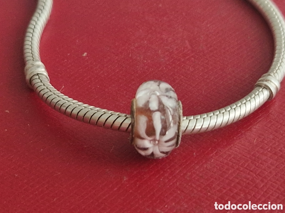 Joyeria: CHARM EN PLATA DE LEY Y CRISTAL CON DIBUJOS - Foto 1